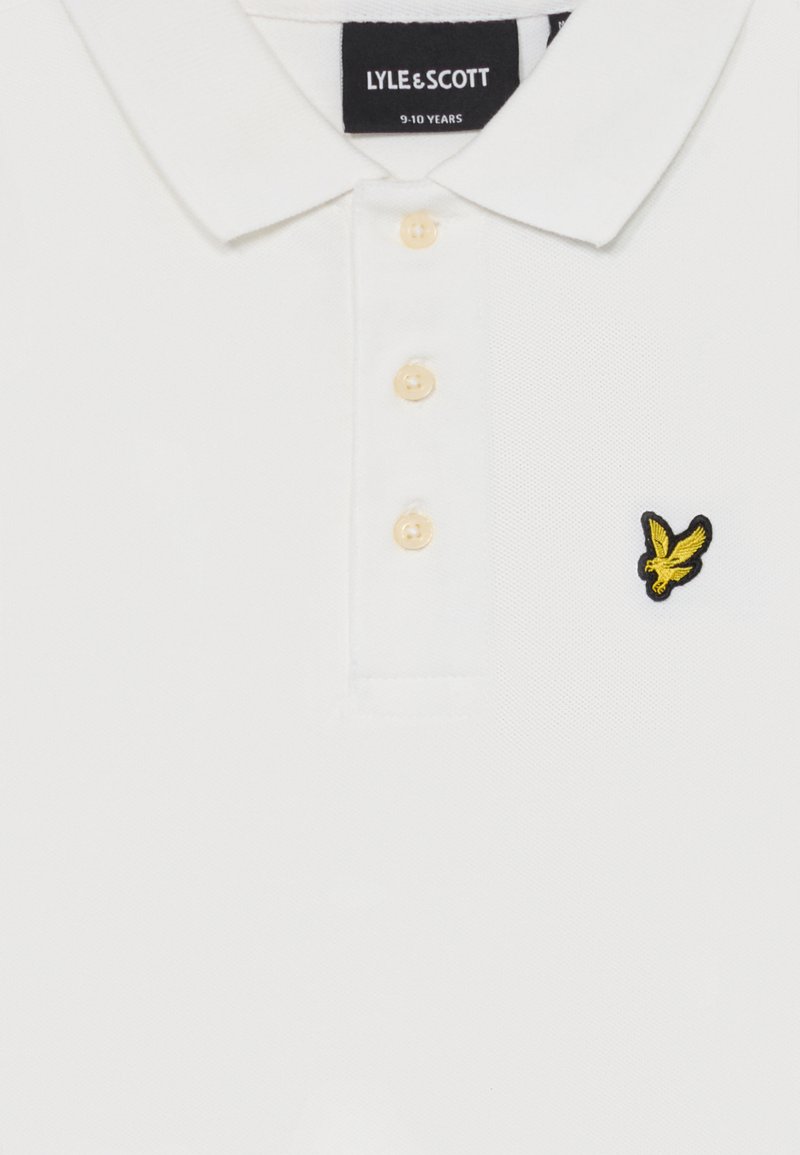 Lyle Scott PLAIN Polo white/blanc