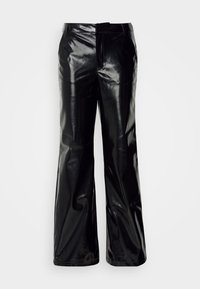 STRAIGHT TROUSERS - Παντελόνι - black