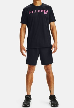 T-shirt con stampa - black