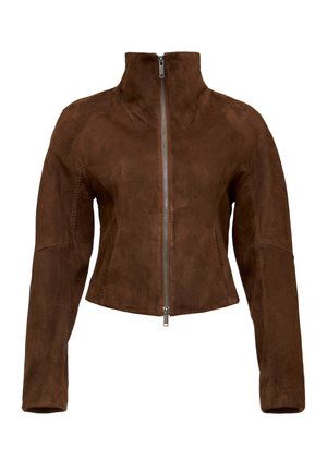 VSP SERRA - Leather jacket - camel
