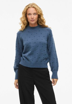 VITULI - Stickad tröja - vintage indigo