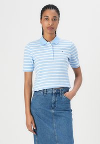 Tommy Hilfiger Poloshirts - vessel blue/ecru