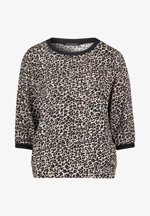 Blus - beige schwarz