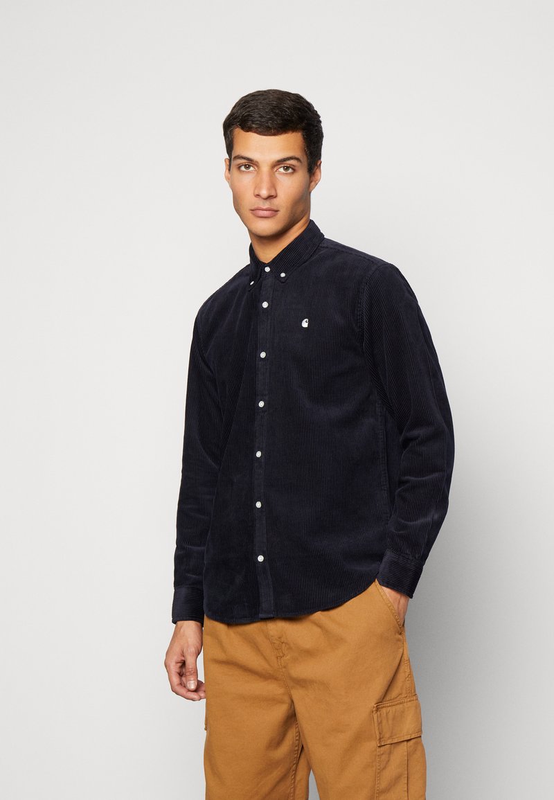 Carhartt WIP MADISON SHIRT - Overhemd - dark navy/wax