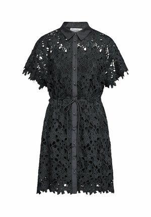 Skjortekjole - black