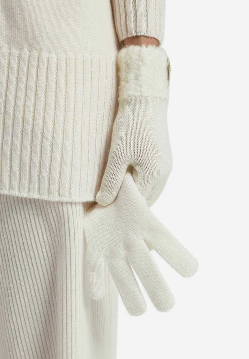 Falconeri Fingerhandschuh - white/wei - Zalando