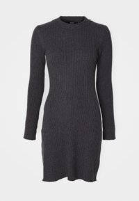 VMCARMA ONECK DRESS - Laisvo kirpimo suknelė - dark grey melange