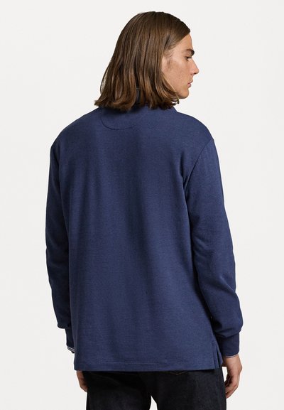 Polo Ralph Lauren LUXURY JERSEY POLO SHIRT - T-shirt à manches longues - spring navy heather