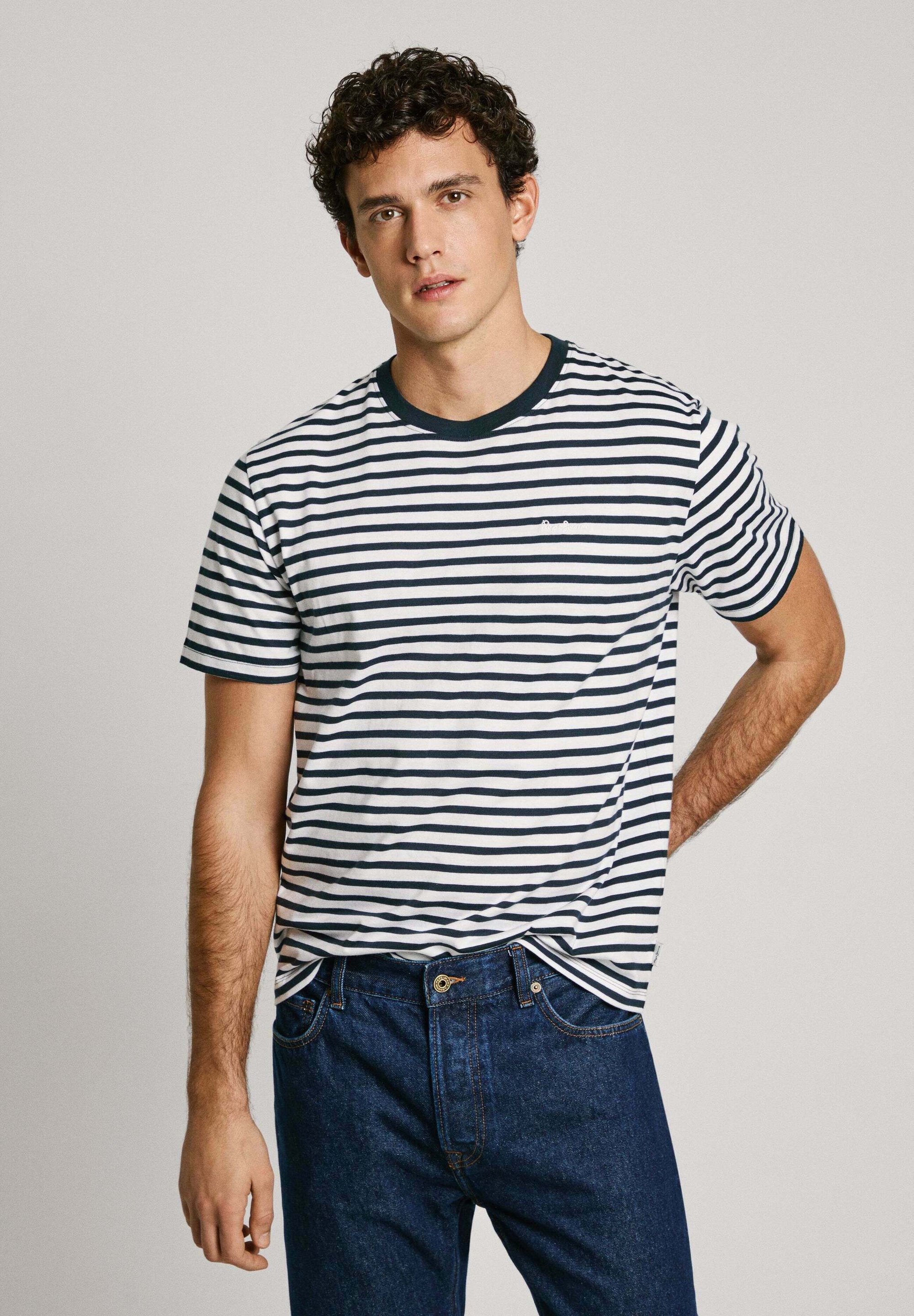 Maglietta Uomo Calcio Tipp Kick – Scritta Tedesca Blu Navy – Taglia M Cotone Fruit Of The Loom