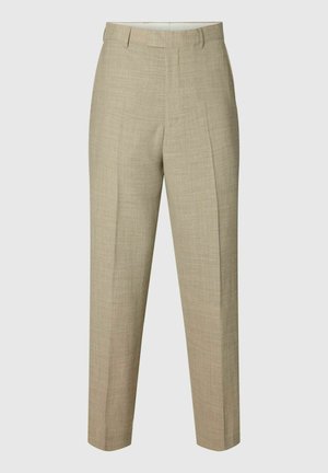 Selected, HOSE RELAXED FIT - Hlače - sand