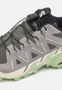 Salomon SPEEDCROSS 6 - Chaussures de running - castlerock/vanilla ice/smoke green