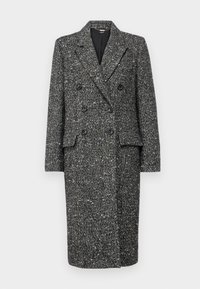 CAPPOTTO OVERSIZE FIT - Manteau classique - black/white
