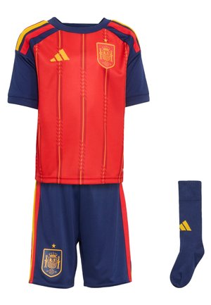 RFEF SPAIN HOME MINIKIT - Korte sportsbukser - vivid red