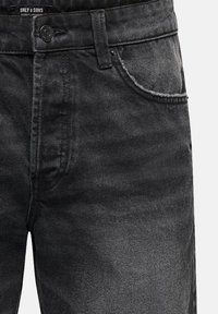 Only & Sons EDGE BOX PIM - Jeans Shorts - schwarz