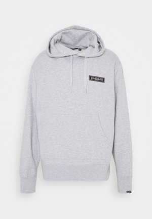 PATCH UNISEX - Bluza z kapturem - light grey melange