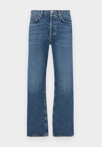 90S PINCH WAIST LONG IN CONTROL - Džinsi ar taisnām starām - dark vintage indigo