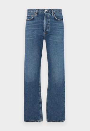 Agolde 90S PINCH WAIST LONG IN CONTROL - Jean droit - dark vintage indigo