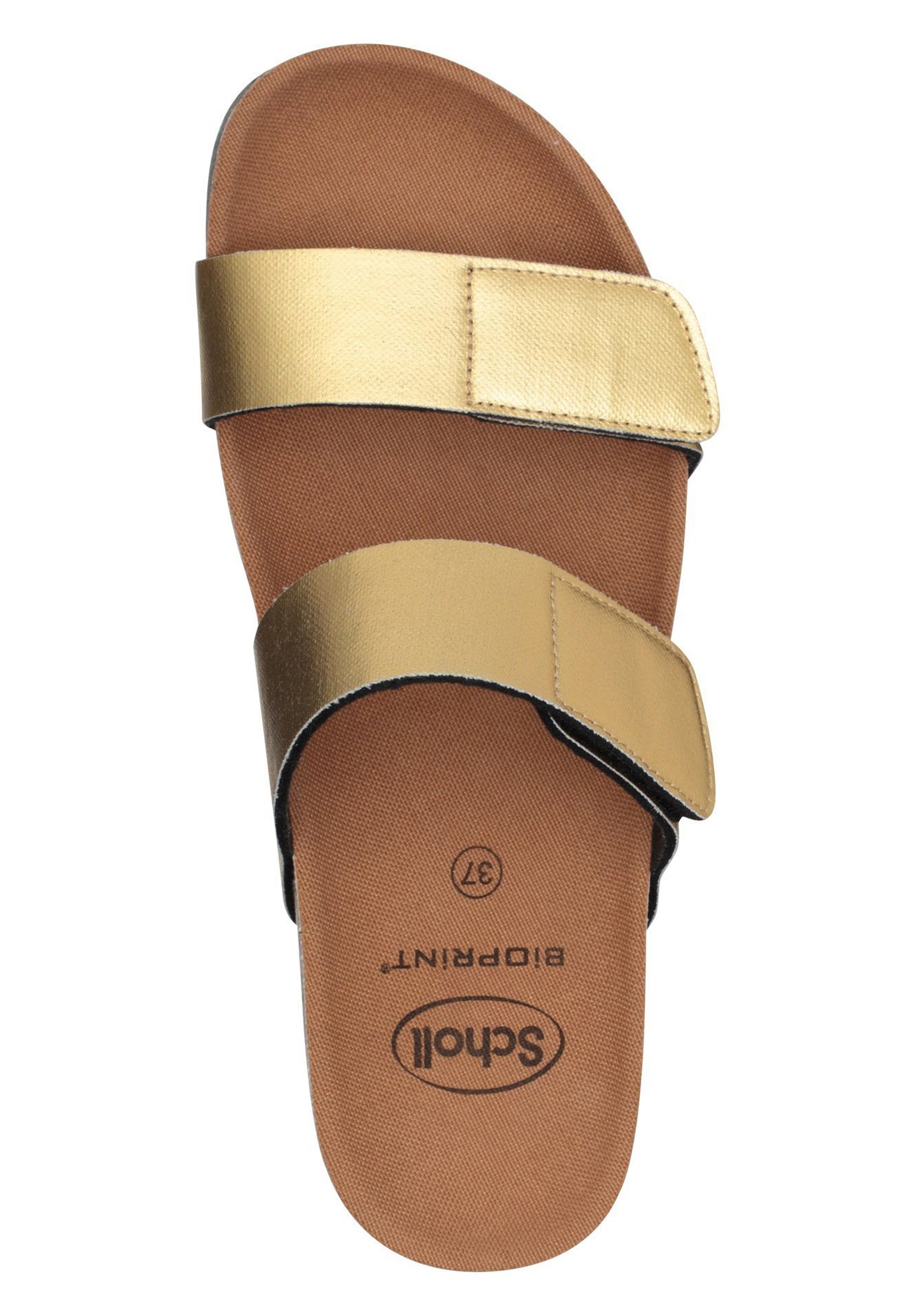 Scholl LINEA - Mules - gold/doré - ZALANDO.FR