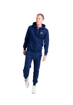 LEONE 1947, TRACKSUIT SET - Survêtement - blue-navy blue solid