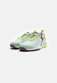 adidas Performance DROPSET 3 GFX  - Sportovní boty - linen green/silver metallic/lucid lemon