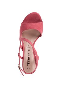 Tamaris SANDALETTE - Riemensandalette - pale ruby