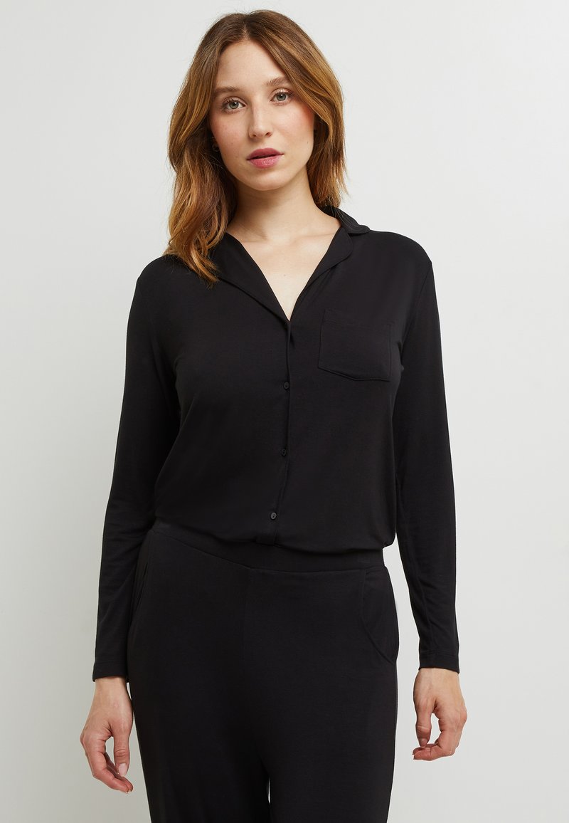 CAMILLE Haut de pyjama noir ZALANDO.FR