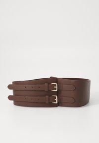 Ceinture taille haute - brown