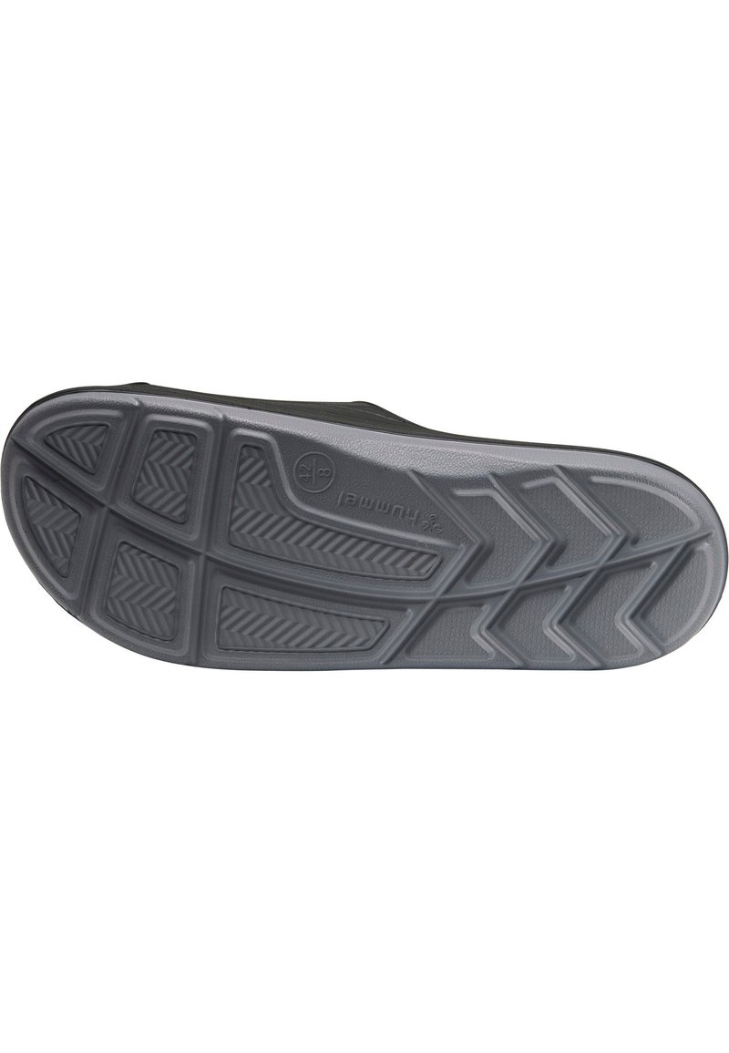 Herren Sandalen | Hummel Pantolette flach black/schwarz - MY37124 Herren Sandalen | Hummel Pantolette flach black/schwarz - MY37124