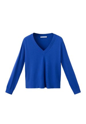 Mango, ADULT - Pullover - neon blue