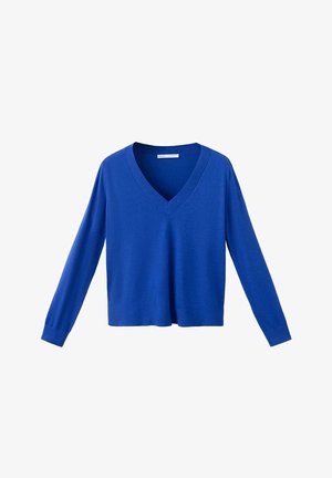 Mango, ADULT - Pullover - neon blue