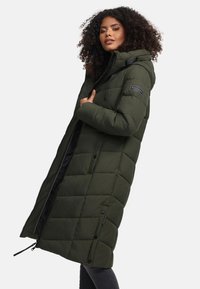Navahoo Wintermantel - olive