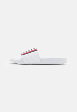 CORPOATE MONOGRAM POOL SLIDE - Klapki - white