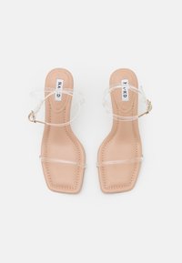 NA-KD Højhælede sandaletter / Højhælede sandaler - transparent