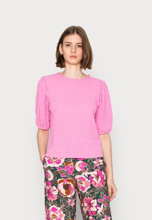 VIJENNY SLEEVE - T-shirt basic - fuchsia pink