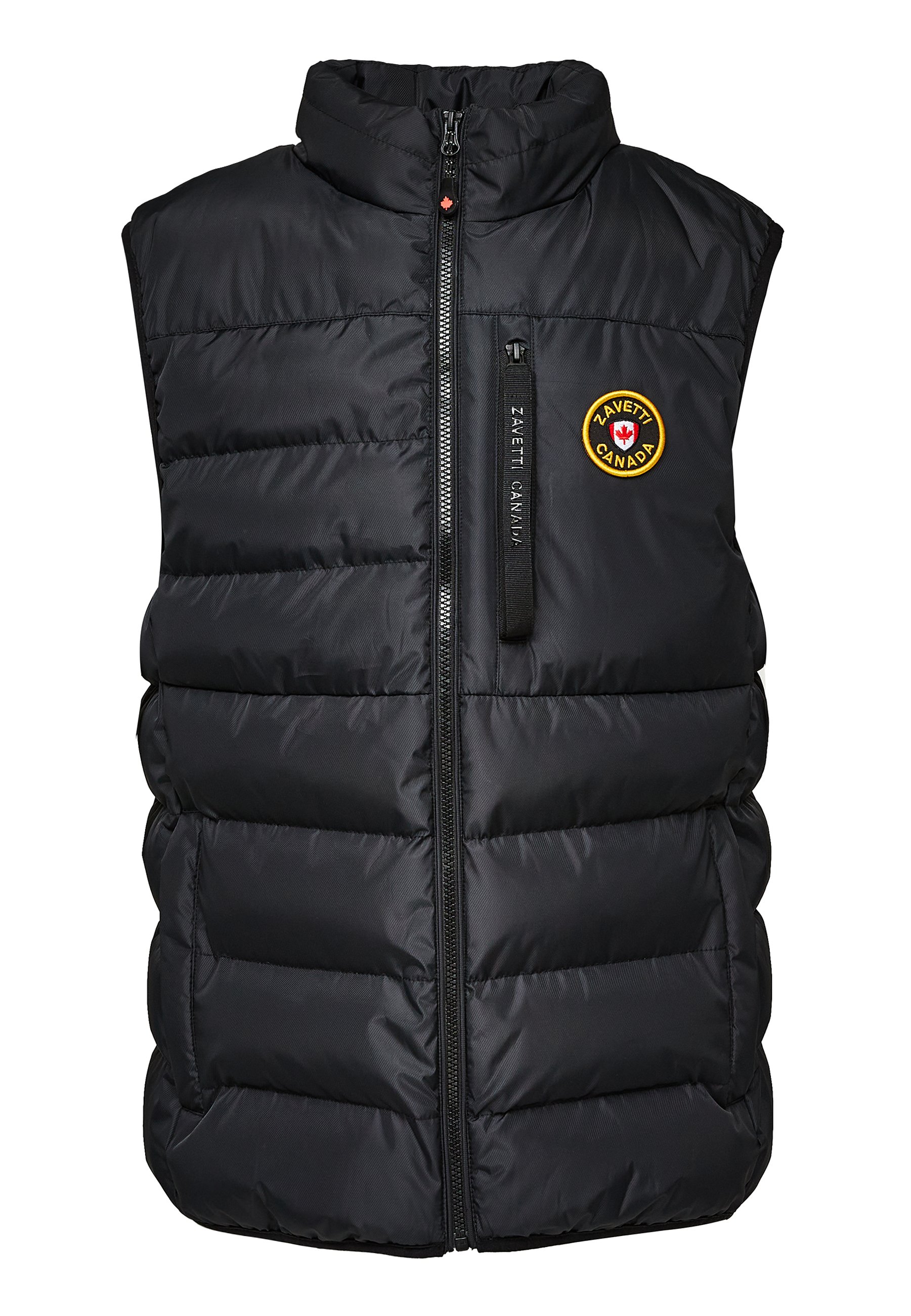 ジャケット・アウター ella_selectshop chocochip boa vest Alessandro Zavetti SARILLON PUFFER GILET - Waistcoat - jet black