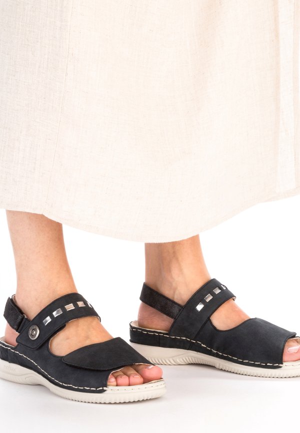 Riemensandalette - blau