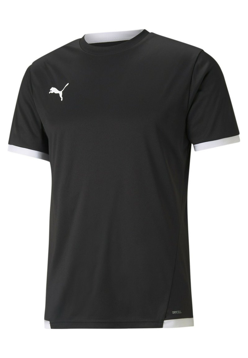 Puma - TEAMLIGA - Sports T-shirt - puma black puma white, Enlarge