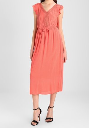 Denní šaty - coral