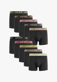 Non sélectionné, black textured pink green neutral waistband