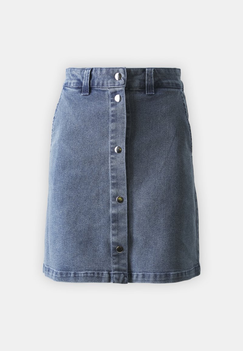 Pieces Jeansrok blauw denim/bluedenim Pieces Jeansrok blauw denim/bluedenim