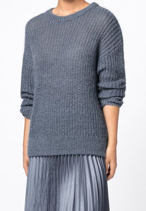 Strickpullover - light blue