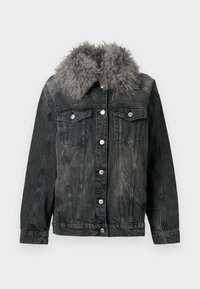 OVERSIZED JACKET - Jeansjakke - black vein