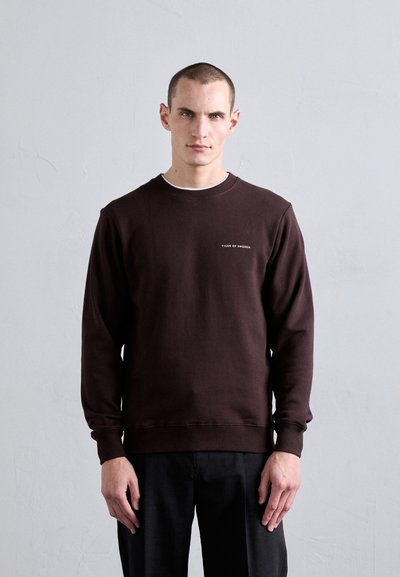 Tiger of Sweden EMERSON - Collegepaita - dark chocolate
