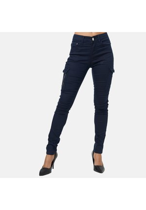 Pantaloni cargo - blau