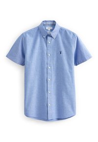 Next - SHORT SLEEVE OXFORD - Krekls - light blue Miniatūras attēls 1