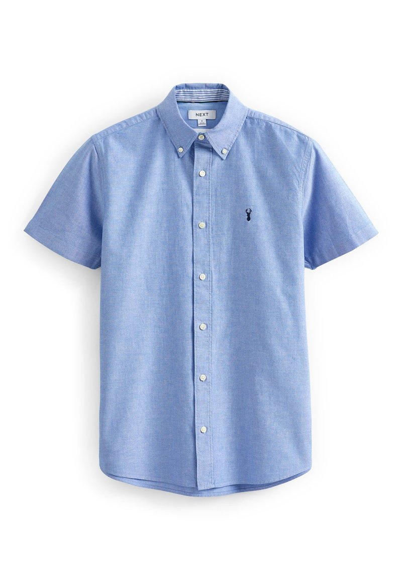 Next - SHORT SLEEVE OXFORD - Krekls - light blue, Palielināt