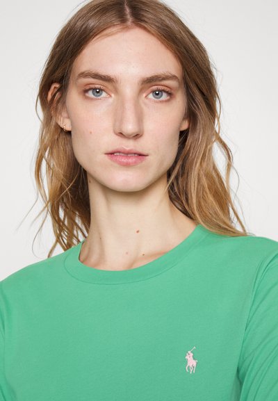 Polo Ralph Lauren LONG SLEEVE JERSEY CREWNECK TEE - Top s dlouhým rukávem - raft green