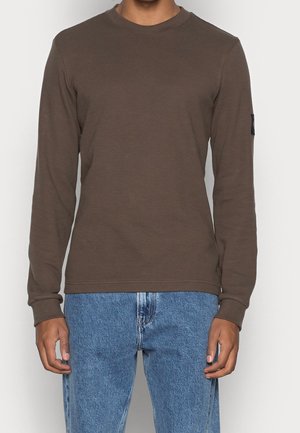 Langarmshirt - olive