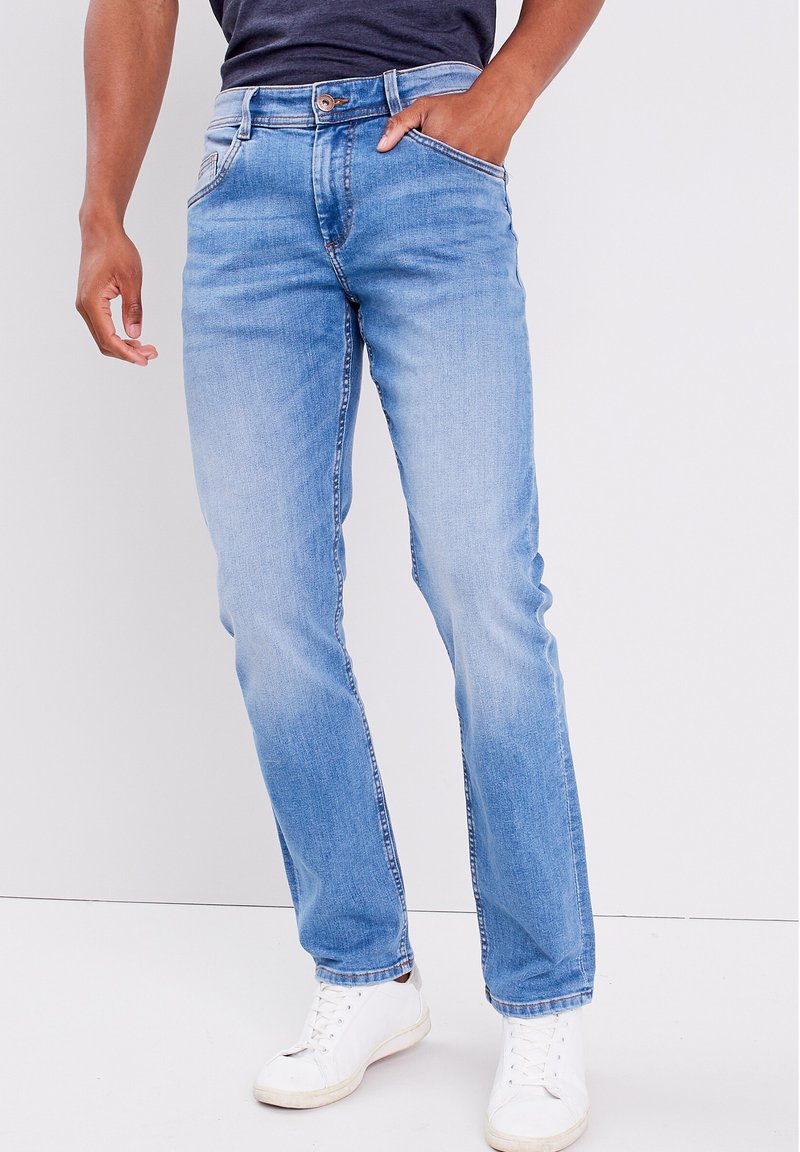 BONOBO Jeans Straight leg jeans - denim used/destroyed denim 