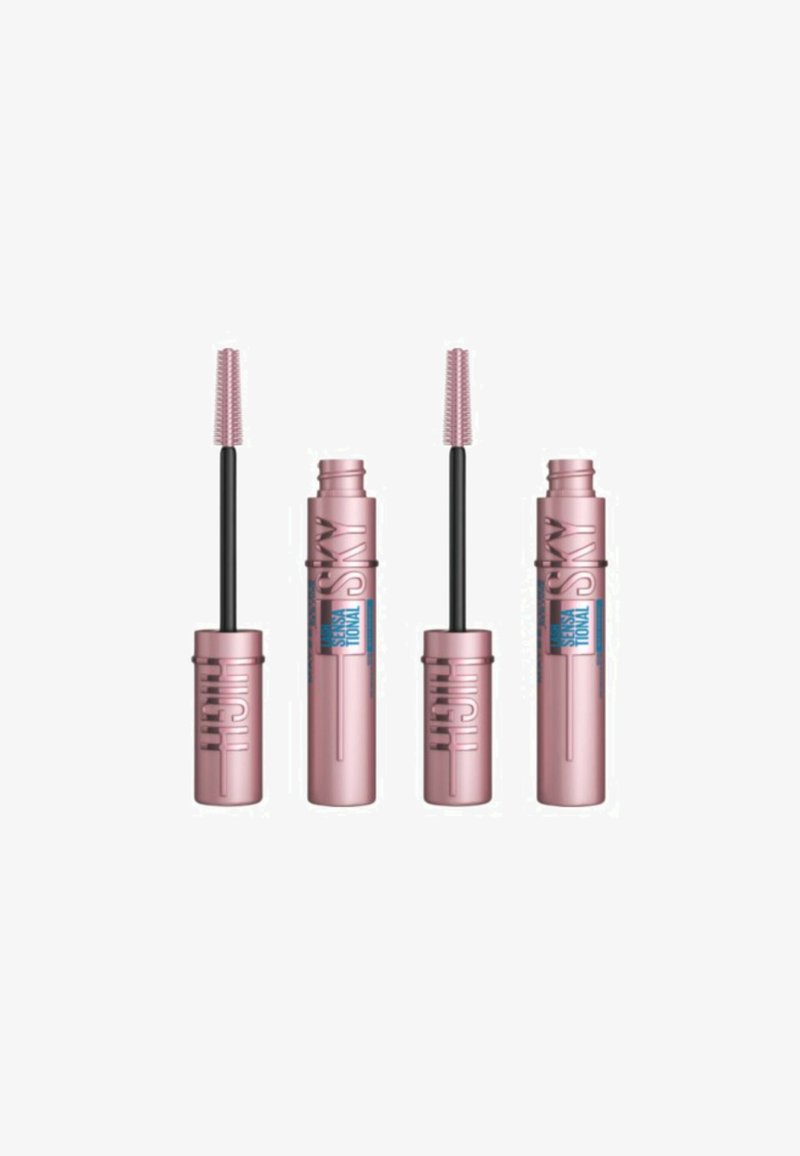 Maybelline New York - LOT DE 2 - MASCARA VOLUME NOIR WATERPROOF SKY HIGH - Mascara - very black, Agrandir
